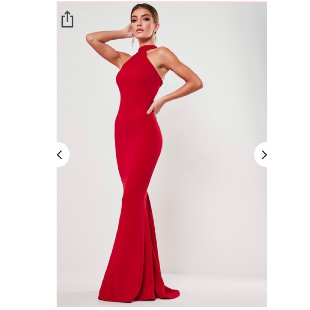 Red Maxi Dress Gown